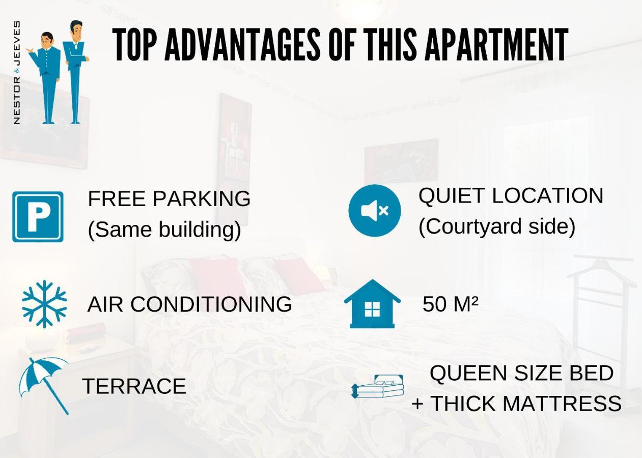 Appartamento Nestor&jeeves - Harmonie Terrasse - - Free Parking Nizza